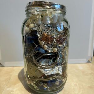 Mystery Jewelry Jar Beads , Pearls and More !
